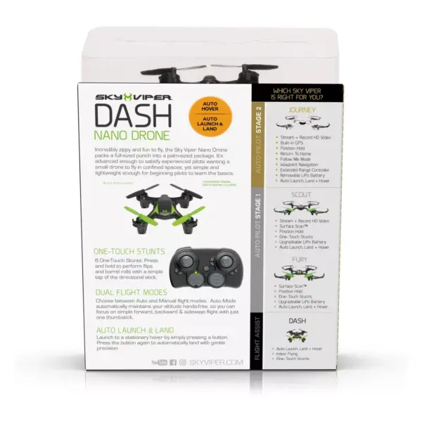 Sky Viper DASH Nano Drone