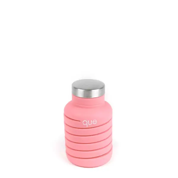 20oz que Bottle Coral Pink