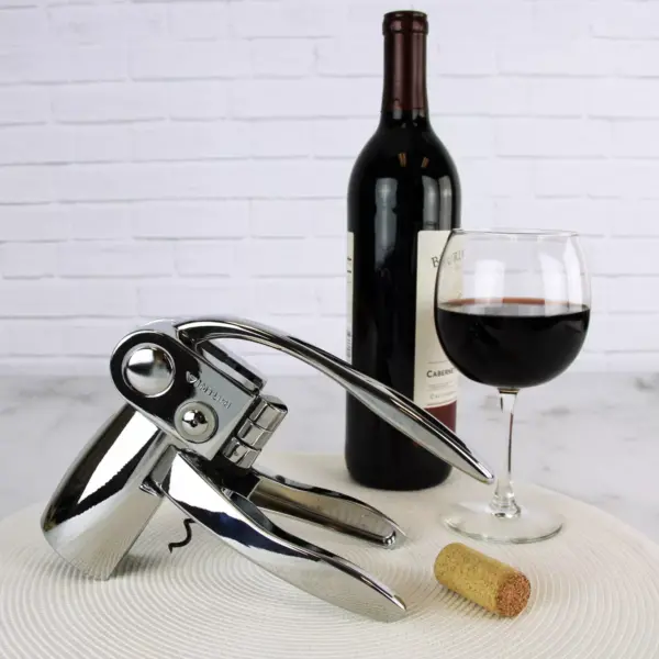 Vinturi Traditional Lever Wine Opener - Chrome