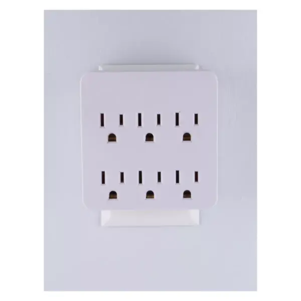 General Electric 6 Outlet Surge Protector Charging Station