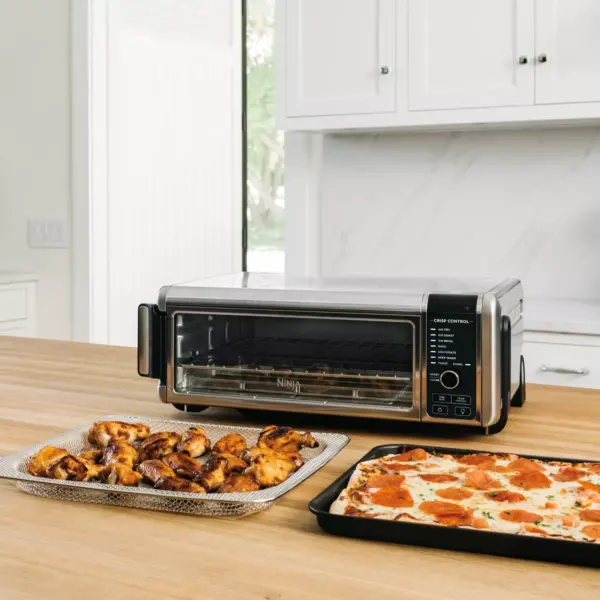 Ninja Foodi Digital Air Fry Oven with Convection, Flip-Up and Away to Store SP101