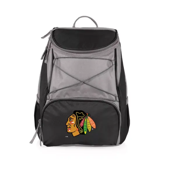 NHL Chicago Blackhawks PTX Backpack Cooler - Black