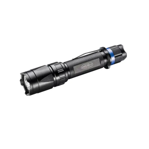 Police Security Trac Tact 350 Lumens LED Flashlight with UV