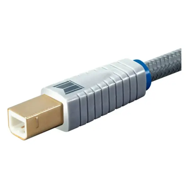 Monolith USB Digital Audio Cable - USB A to USB B - 2 Meter, 22AWG, Oxygen-Free Copper, Gold-Plated Connectors