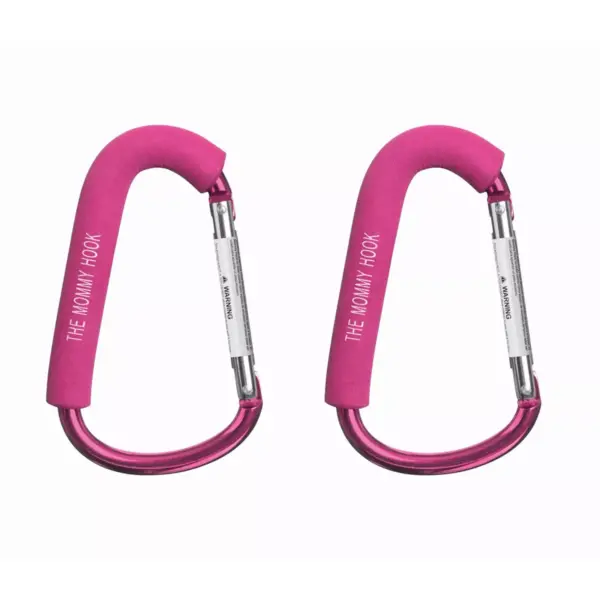 Mommy Hook Stroller Accessory - 2pk Pink