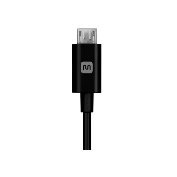 Monoprice USB-A to Micro B Cable - 10 Feet - Black, Polycarbonate Connector Heads, 2.4A, 22/30AWG - Select Series