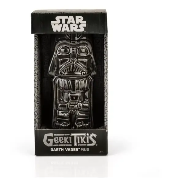 Beeline Creative Geeki Tikis Star Wars Darth Vader Mug | Ceramic Tiki Style Cup | Holds 14 Ounces