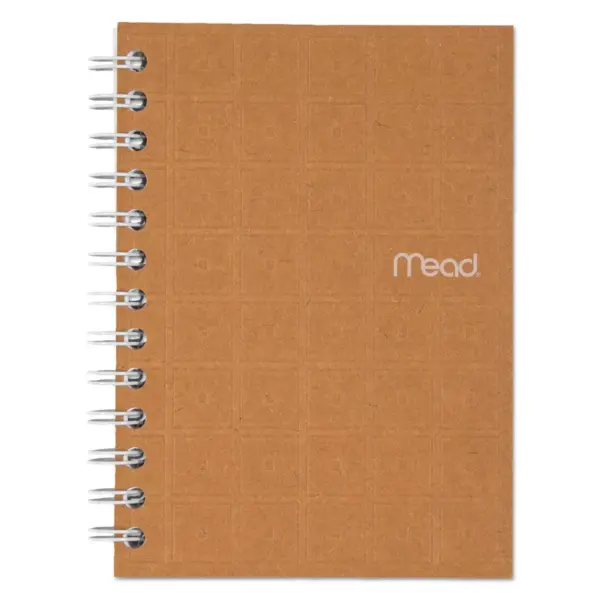 Mead Recycled Notebook College Ruled 5 x 7 80 Sheets Perforated Assorted 45186