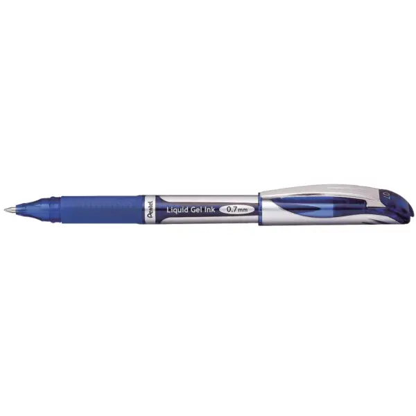 Pentel EnerGel Deluxe Gel Pens Medium Point Blue Ink Dozen (BL57-C) 616266