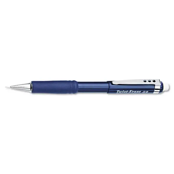 Pentel Twist-Erase III Mechanical Pencil 0.9 mm Blue Barrel QE519C