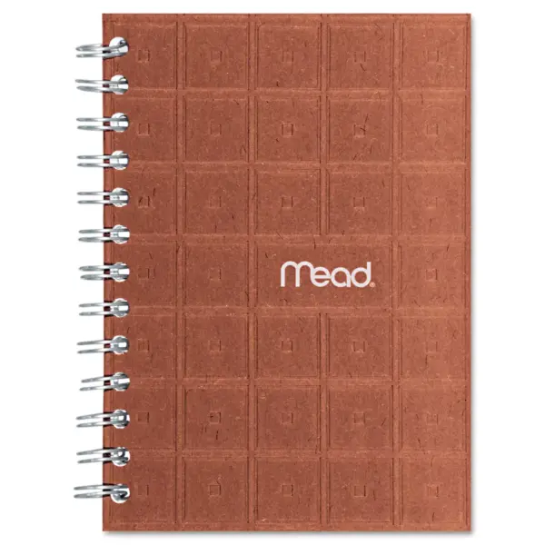 Mead Recycled Notebook College Ruled 5 x 7 80 Sheets Perforated Assorted 45186