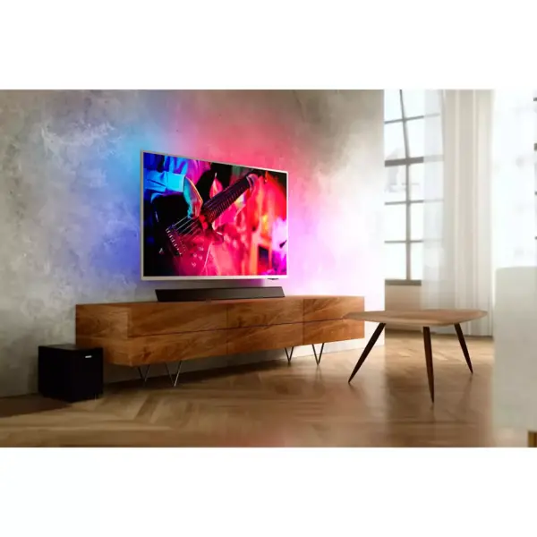 Philips 2.1 Soundbar Speaker Wireless Subwoofer, Remote Control, Bluetooth Streaming and HDMI ARC, Black (TAB5305/37)