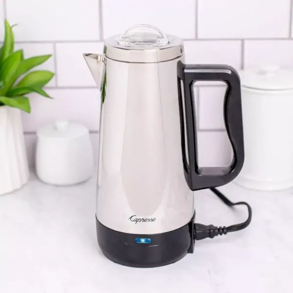 Capresso 12-Cup Percolator Coffee Maker - Stainless Steel 405.05