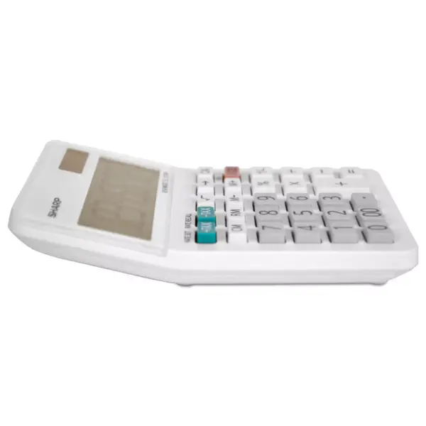 Sharp EL-310WB Mini Desktop Calculator 8-Digit LCD EL310WB