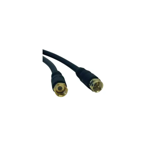 Tripp Lite 6ft Home Theater RG59 Coax Cable with F-Type Connectors 6' - F Connector Male - F Connector Male - 6ft