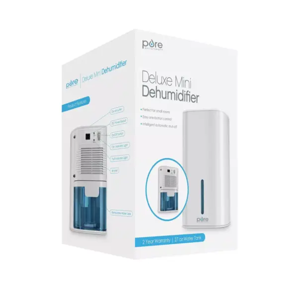 Pure Enrichment - Mini Dehumidifier White