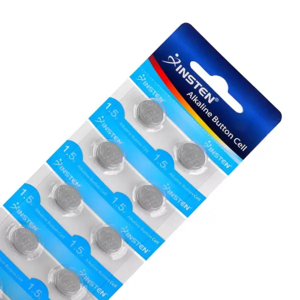 Insten AG12 Alkaline Button Coin Cell Battery (Pack of 10 pieces)