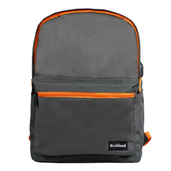 Rockland 17'' Classic Laptop Backpack - Charcoal