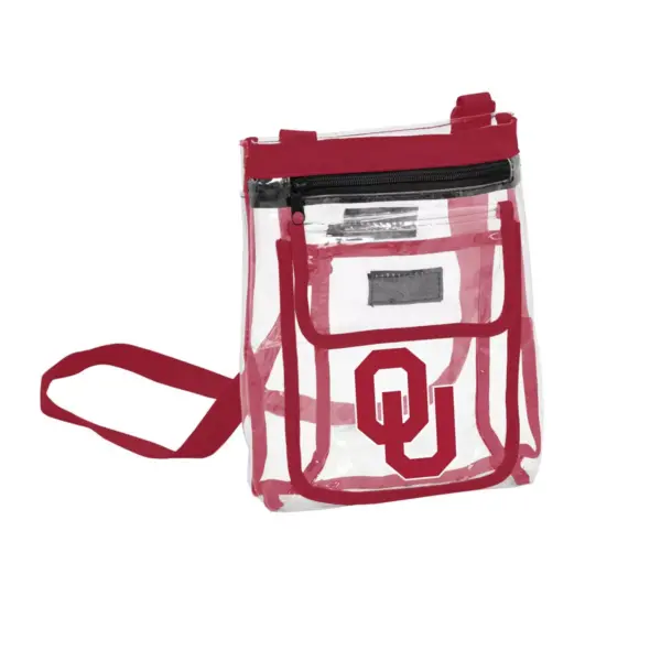 NCAA Oklahoma Sooners Gameday Clear Crossbody Daypack