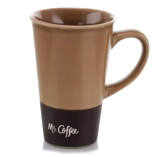 Mr. Coffee Cafe Zortea 6 Piece 16 Ounce Ceramic Mug Set in Assorted Colors