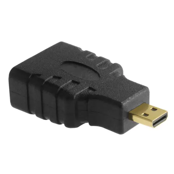 Insten Micro HDMI Connector Male to HDMI Connector Female Port Saver Adapter (Micro HDMI-M to HDMI-F) Micro HDMI Adapter Male to Female