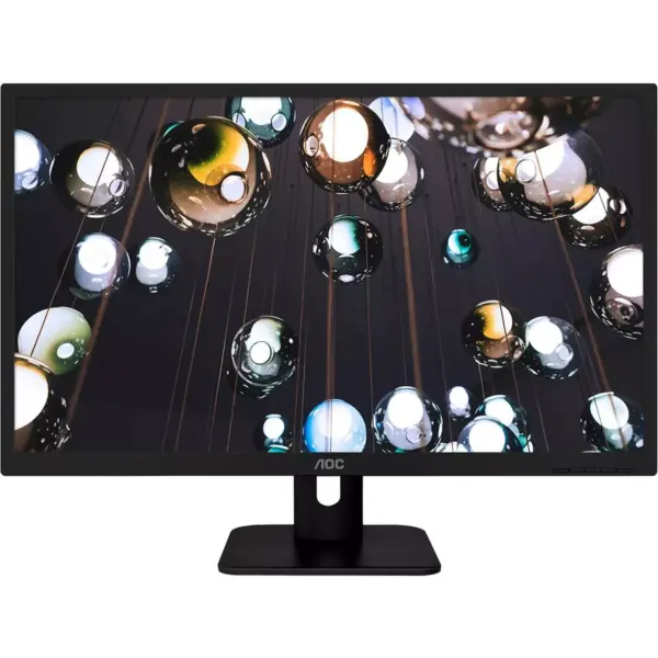 AOC 27E1H 27" Full HD LED LCD Monitor - 16:9 - 1920 x 1080 - 16.7 Million Colors - 250 Nit - 5 ms - HDMI - VGA