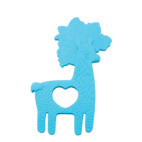 Manhattan Toy Animal Shapes Llama Silicone Teether