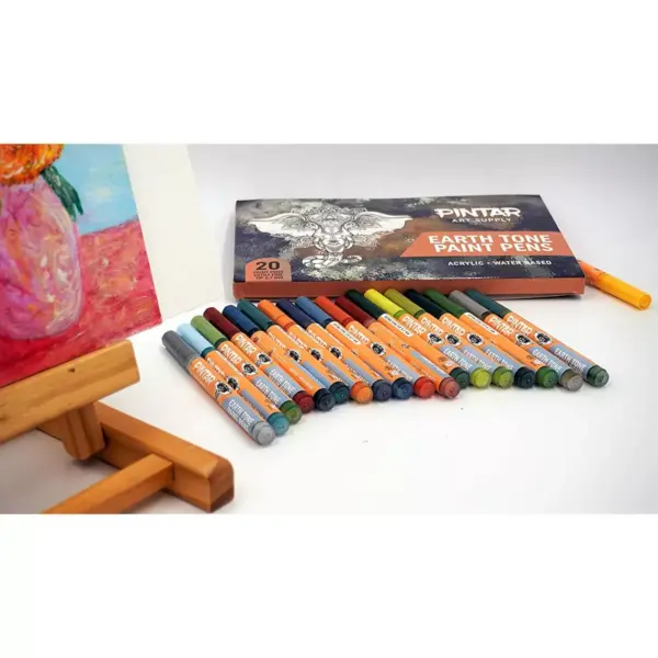 Pintar Art Supply Earth Tone Paint Pens