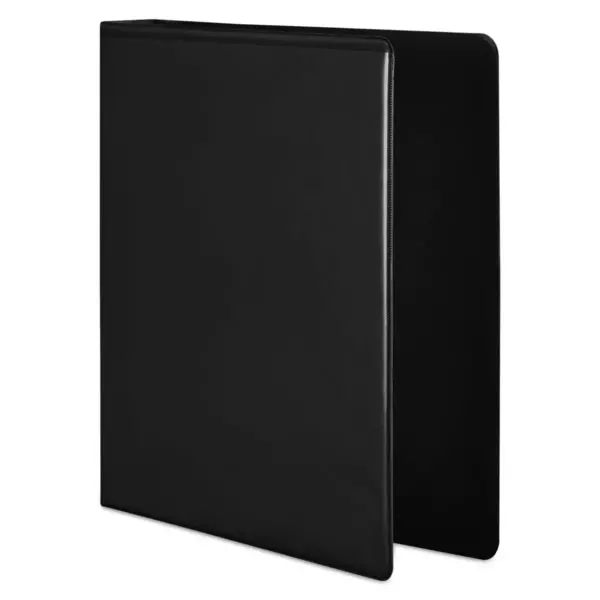 Wilson Jones Basic D-Ring View Binder 2" Cap Black 38644B