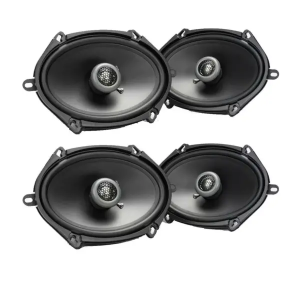 Maxxsonics FKB168 MB Quart Formula 5x7/6x8" Coaxial Car Audio Speakers (2 Pair)