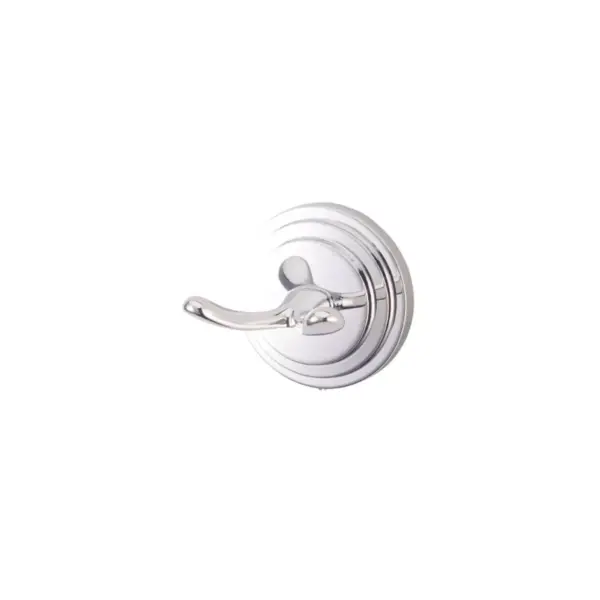 Double Robe Hook - Chrome