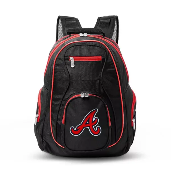 MLB Atlanta Braves Colored Trim Laptop Backpack