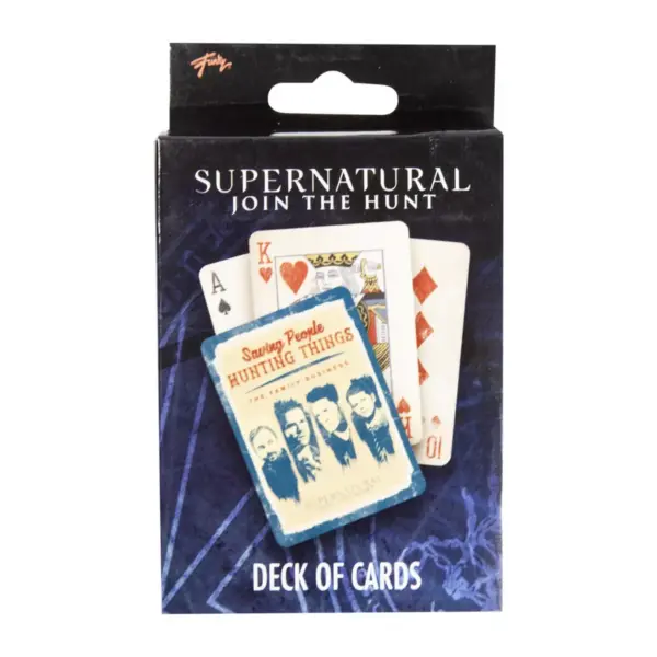 Just Funky Supernatural Collectibles | Supernatural Playing Cards | TV Series Merchandise