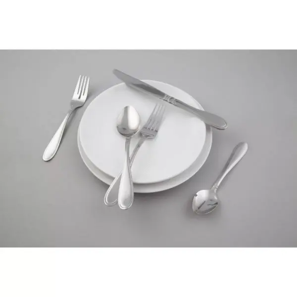 20pc Stainless Steel Evanston Mirror Silverware Set - Cambridge Silversmiths