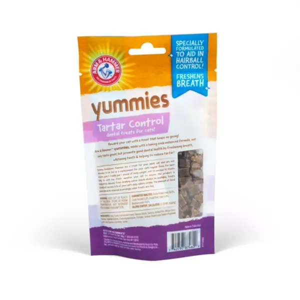 Arm & Hammer Yummies Dental Treats Tuna Flavor Cat Treats - 2.5oz