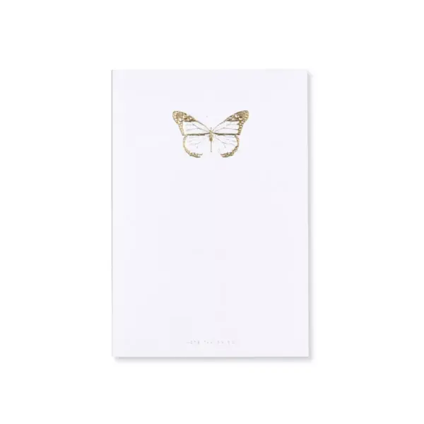 Special Lined Butterfly Composition Notebook White - West Emory