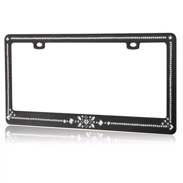 MYBAT Princess Diamond License Plate Frame