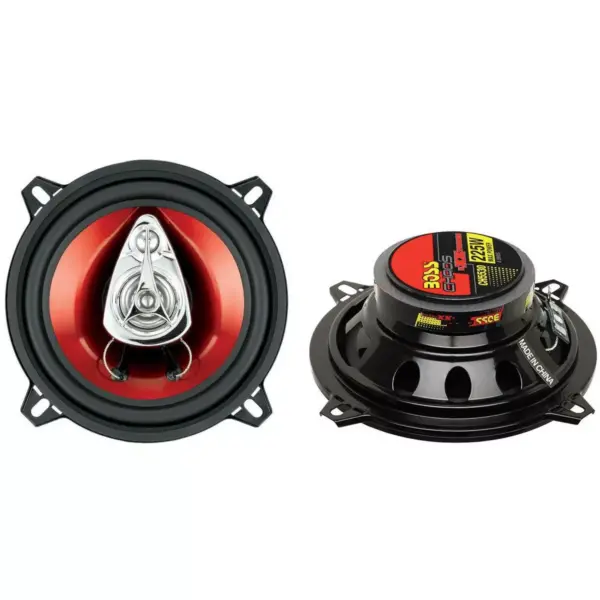 2) Boss CH5530 5.25" 225W 3-Way  +2) CH6520 6.5" 250W 2-Way Car Coaxial Speakers