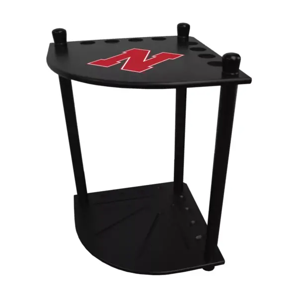 NCAA Nebraska Cornhuskers Corner Cue Rack