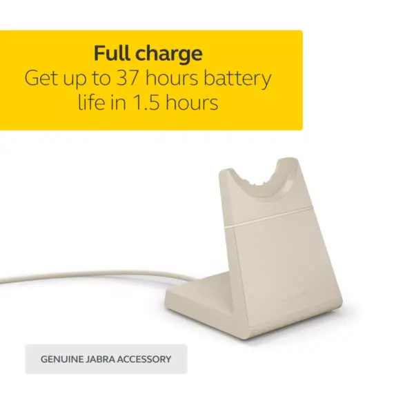 Jabra Evolve2 65 Charging Stand USB-C - Beige 14207-62