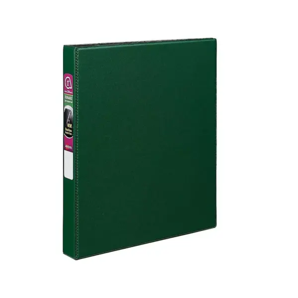 Avery Durable 1" 3-Ring Non-View Binder Green (27253) 326860