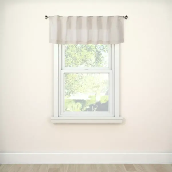 15"x54" Window Valance Beige - Threshold™