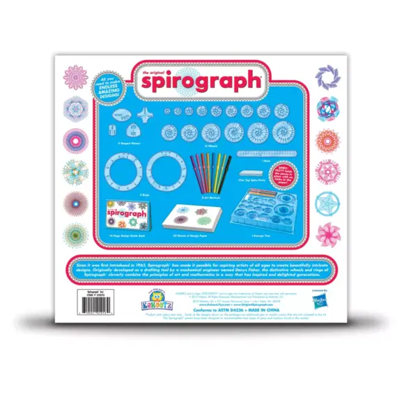 The Original Spirograph Drawing Set with Markers