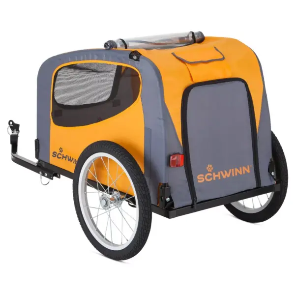 Schwinn Rascal Pet Trailer - Orange/Gray