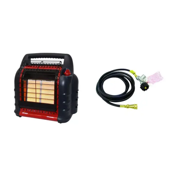 Mr. Heater Big Buddy Portable Propane Heater & Adapter Hose with Regulator