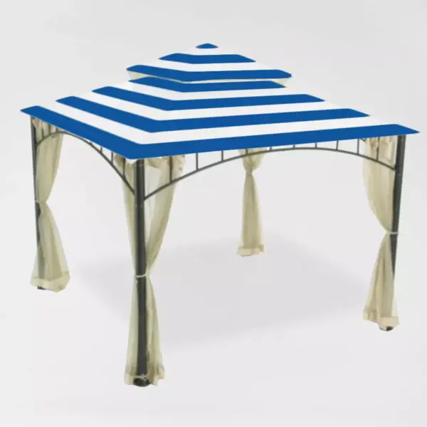 Madaga Replacement Canopy Cabana Blue - Garden Winds