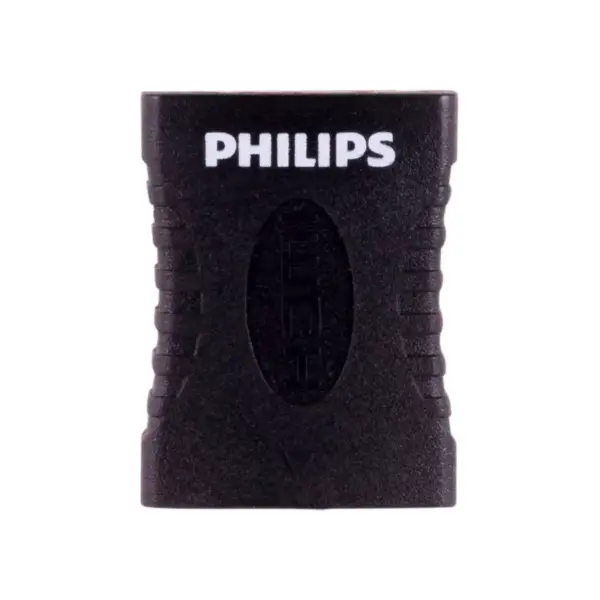 Philips HDMI Cable Extension Adapter, Full HD 1080P & 4K - Black