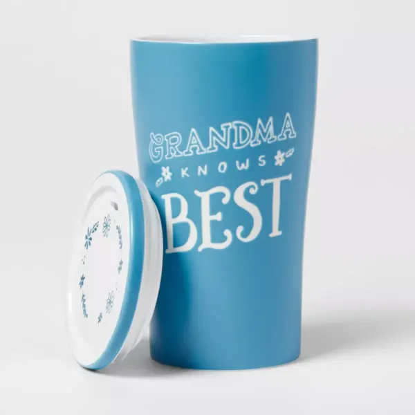 10oz Stoneware Grandma Knows Best Tumbler - Opalhouse™