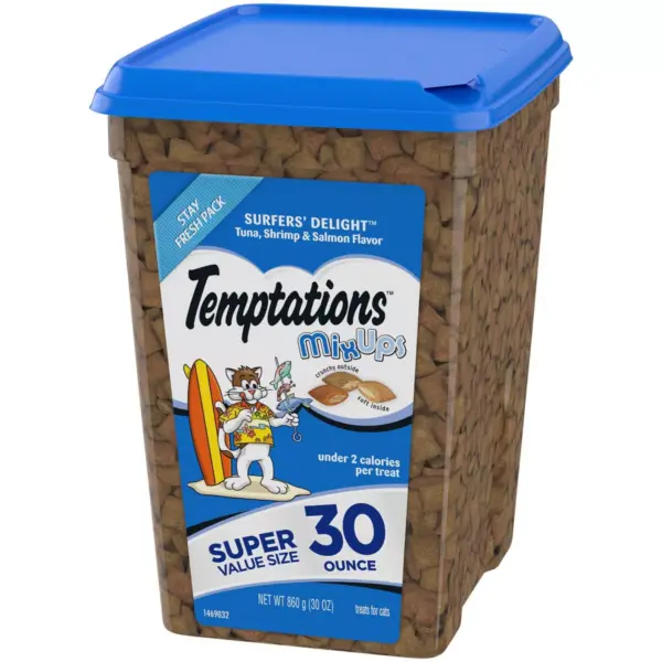 Temptations Surfer's Delight Cat Treats - 30oz