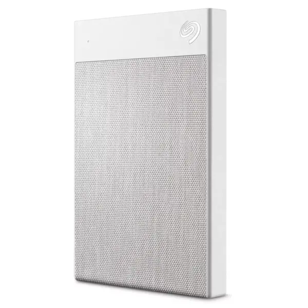 Seagate Backup Plus Ultra Touch 1TB USB-C and USB 3.0 External Hard Drive with Encryption - White